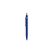 NFC Metal Ballpoint Pen - A blue metal ballpoint pen with a silver clip and a logo on the body.