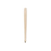 Wooden Baseball Bat Shape Pen - A wooden baseball bat-shaped pen in a light wood colour, featuring a logo on the side.