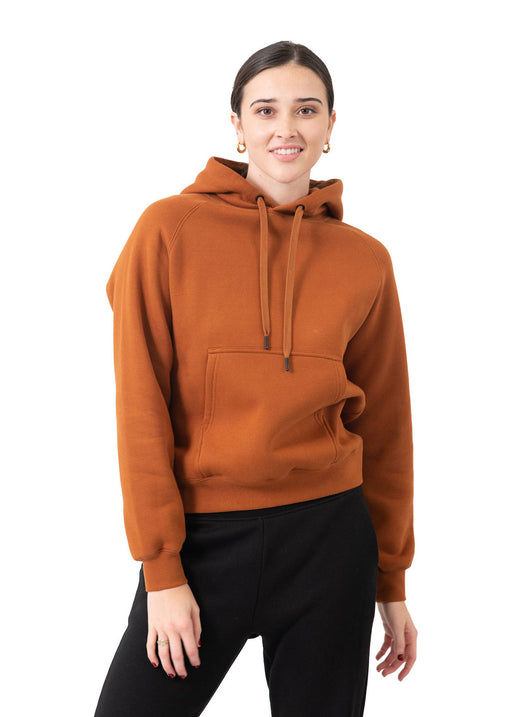 Ladies/Junior Cotton Care Kangaroo Pocket Hoodie - Custom Promotional Product
