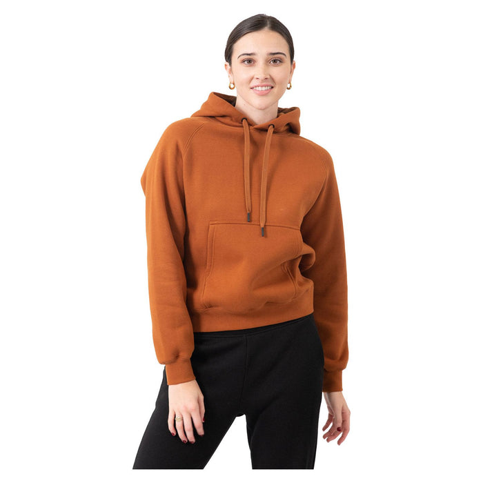 Ladies/Junior Cotton Care Kangaroo Pocket Hoodie - Custom Promotional Product