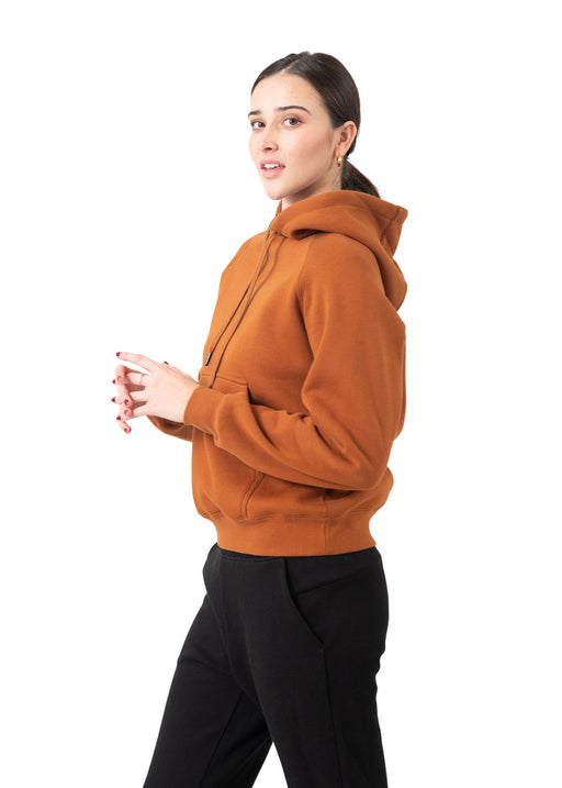 Ladies/Junior Cotton Care Kangaroo Pocket Hoodie - Custom Promotional Product