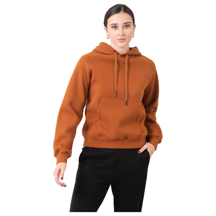 Ladies/Junior Cotton Care Kangaroo Pocket Hoodie - Custom Promotional Product