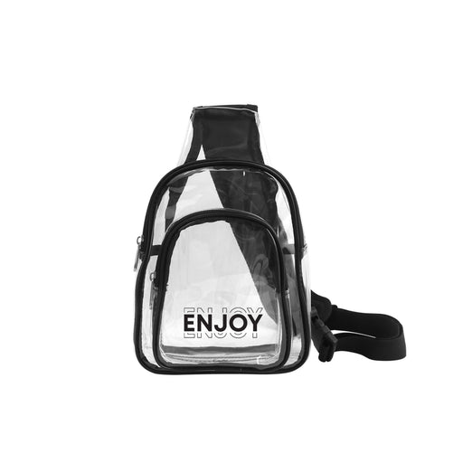 Clear PVC Crossbody Backpack - Custom Promotional Product