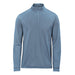 Men's Sonora 1/4 Zip Pullover - A men's pullover in a soft blue shade with a quarter zip and long sleeves; features a logo.