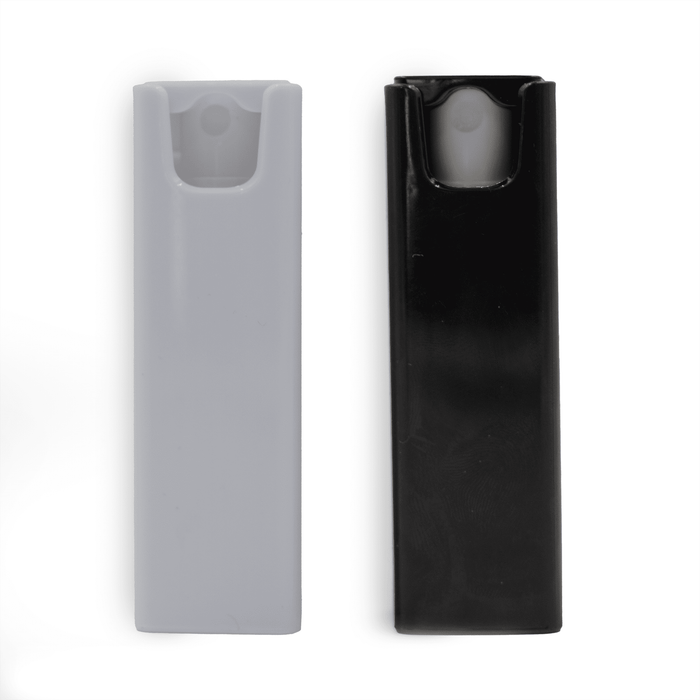 The Wipey Screen Cleaner - A screen cleaner in grey and black, featuring a sleek design with an integrated applicator.