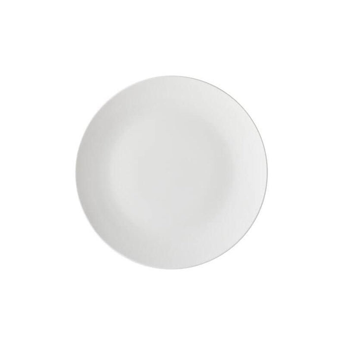 White Basics Coupe Side Plate 19cm - Custom Promotional Product