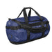 Stormtech Gear Bag Medium - A medium duffle bag in navy blue with black accents and a sturdy handle. It features a logo on one side.