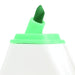 Stationary Essentials Pack - A green highlighter with a chisel tip, featuring a bright green plastic cap and a white body.