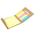 Stationary Essentials Pack - A stationary essentials pack containing yellow sticky notes and coloured index tabs in pink, blue, and yellow.