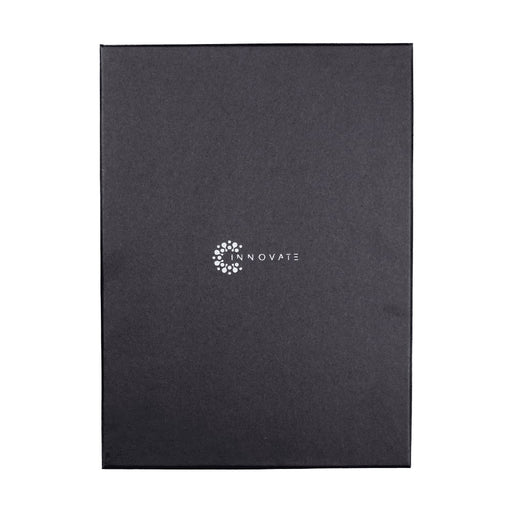 Umbrella & Tumbler Gift Set - A black box featuring a logo, likely containing an umbrella and tumbler gift set.