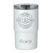 Umbrella & Tumbler Gift Set - A white drink tumbler featuring a grey logo and lid, with "Acacia" printed in a stylish font.