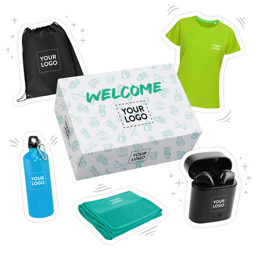 Custom Gift Box - Gym Member's Welcome Box - Custom Promotional Product