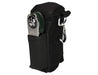 Tournament Golf Pack - A black pouch with a clip, featuring a golf tool and a pocket, ideal for golfers. It has a logo on the front.