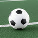 High Bounce Soccer Ball - A high bounce soccer ball featuring a classic black and white design, resting on a green surface.