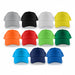 Classic 5 Panel Trucker Mesh Cap - A collection of Classic 5 Panel Trucker Mesh Caps in various colours: grey, black, white, yellow, red, orange, green, navy, and blue.