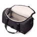 High Sierra Camille Duffel 31L - A black duffel bag with a spacious interior and two sturdy handles, featuring a zip closure.