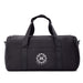 High Sierra Camille Duffel 31L - A black duffel bag with straps and a logo on the front, featuring a zippered compartment.