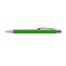 Aspen Aluminium Pen - A green aluminium pen with a silver tip and clip, designed for writing.