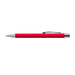 Aspen Aluminium Pen - A red Aspen Aluminium Pen with a silver clip and tip, designed for metal writing instruments.