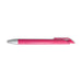 Octave Gel Ink Pen - A pink gel ink pen with a silver tip and clip, featuring a sleek and modern design.