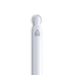 Octave Gel Ink Pen - A white gel ink pen with a rounded end and a logo indicating it is made from recycled materials.