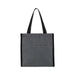 The Treat Kit - A cooler bag in dark grey with black accents, featuring a front pocket and adjustable straps.