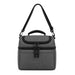 Kanto Cooler Bag - A grey cooler bag with a top handle and adjustable shoulder strap, featuring dual zippered compartments.