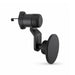 Anchor by Nomis Car Phone Holder - A black car phone holder with a suction mount and adjustable grip. It features a sleek design and a circular base.