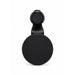 Anchor by Nomis Car Phone Holder - A black car phone holder featuring a circular base and an adjustable mount. It has a simple, streamlined design.