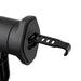 Anchor by Nomis Car Phone Holder - A black car phone holder featuring an adjustable grip mechanism for secure phone placement.