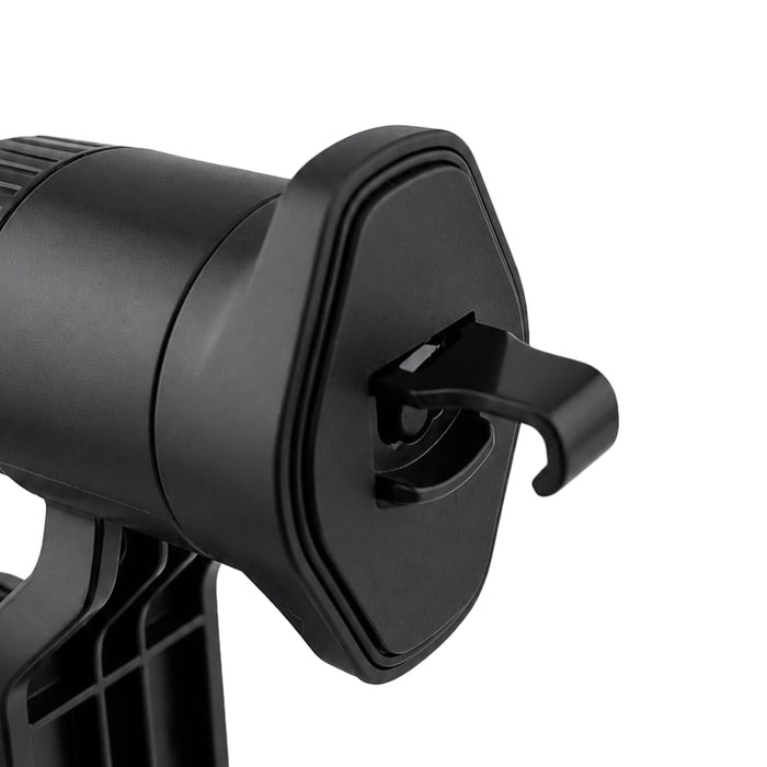 Anchor by Nomis Car Phone Holder - A black car phone holder with a hook mechanism for securing devices, featuring a sleek, modern design.