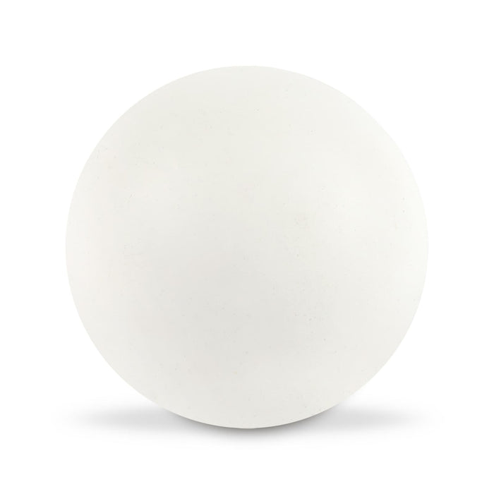 The Game Day Pack - A white Hi Bounce Ball with a smooth surface and a round shape.
