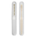 Sparkle Toothbrush Case - A toothbrush case featuring a transparent exterior and a bamboo toothbrush inside, labeled with "Crown Royale Hotel."
