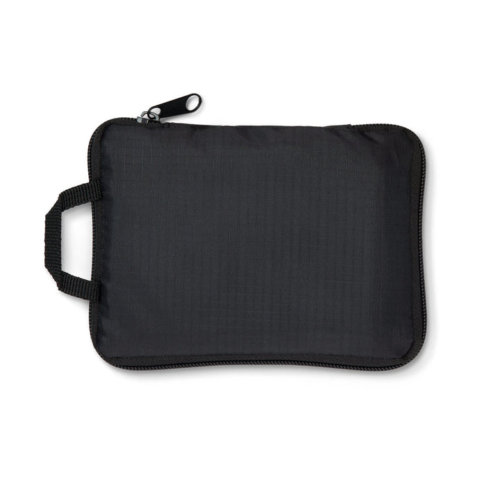 Vision Sports Towel - A black zippered pouch with a handle, featuring a sleek design suitable for storage and organisation.