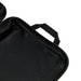Vision Sports Towel - A small black zippered case with a handle, featuring a smooth interior without compartments.