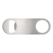 The Knock Off Pack - A drink bottle opener in stainless steel with a sleek, minimalist design and a circular opening for gripping.