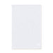 Haven Medium Cotton Tea Towel - A medium cotton tea towel in white, featuring a simple design and an attached logo.
