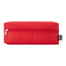 Tech Pack Charge - A red utility case with a zip closure and a branding label on the side.