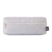 Tech Pack Charge - A white utility case with a zippered compartment and a small tag on the side.