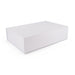 The Nibble Set - A plain white box with a smooth surface and no visible markings, featuring a rectangular shape and open edges.