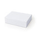 The Daily Setup - A plain white box with a rectangular shape, featuring a smooth surface and no visible branding.