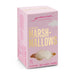 The Warm Welcome - A pink box of marshmallows, featuring white, fluffy treats. The box has a logo and is labelled gluten-free.
