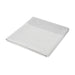 The Nibble Set - A folded grey towel with a striped design at the top. It features a soft texture and a simple, modern look.