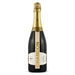 Bubbles & Beachdays - A champagne bottle with a black body and a gold foil neck, featuring a prominent label with a logo.