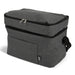 The Chandon Escape - A grey insulated cooler bag with a zippered top and a front pocket, featuring a carry handle.