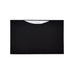 Tech Pack Essential - A black pouch with a curved cutout at the top, designed for holding items securely.