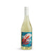 The Wine & Unwind - A drink bottle of Sauvignon Blanc with a blue and red label, featuring abstract design elements.