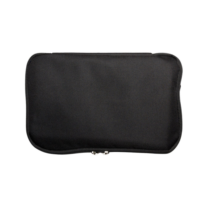 The Gone Fishing Pack - A black, zippered pouch with a smooth fabric exterior, featuring a simple design and no visible branding.