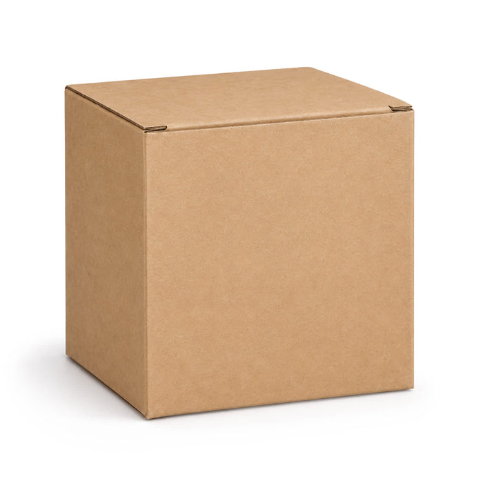 Tutor Maglock Phone Holder - A plain brown cardboard box with a square shape, featuring no logos or text.