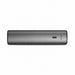 Symbolique 5,000mAh Power Bank - A sleek, rectangular grey power bank featuring a status indicator and a logo.